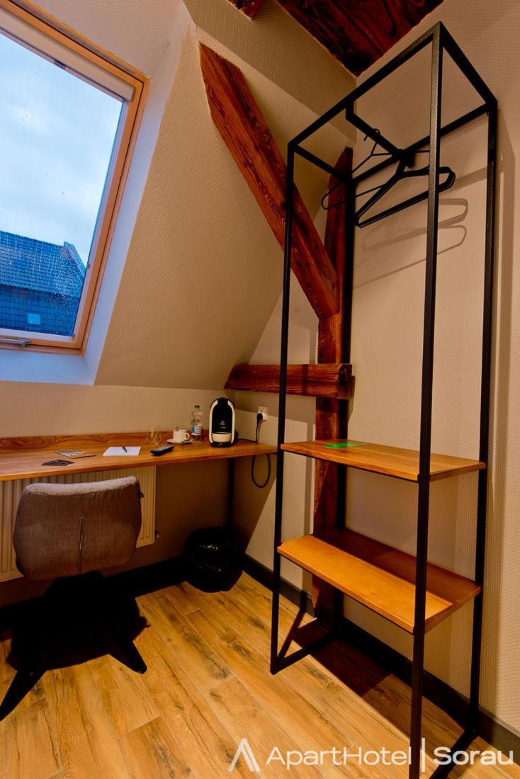 Apartsuites I Sorau Żary Eksteriør billede A room at the hotel